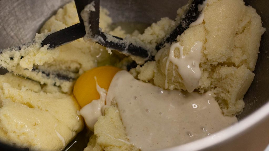 sourdough cookies wet ingredients