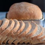 baked sourdough sandwich bread